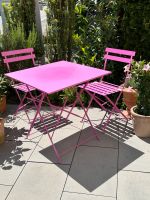 Gartentisch und 2 Stühle pink Metal Baden-Württemberg - Sindelfingen Vorschau