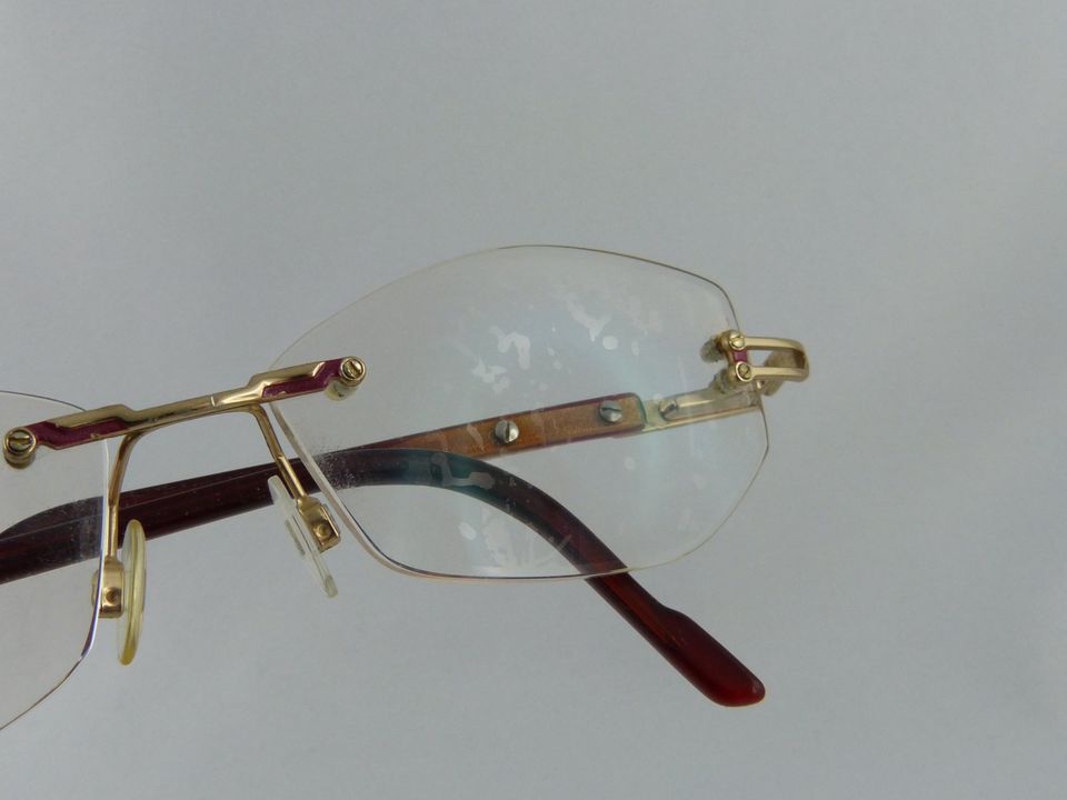 Vintage Brillengestell / Brille mit Sehstärke Cazal 412 835 52-16 in Kassel