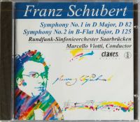 Franz Schubert-Symphony Nr.1 und 2/Marcello Viotti CD Saarbrücken-West - Klarenthal Vorschau