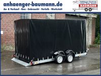 Vezeko Husky Car FB 27.39 394x183x210cm 2,7t Absenkanhänger Plane Nordrhein-Westfalen - Bocholt Vorschau