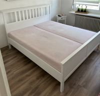 Ikea Bett Hemnes weiß gebeizt 180x200m inkl Matratzen Rheinland-Pfalz - Waldmohr Vorschau