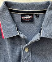 Poloshirt - Superdry - Herren - Größe M - blau Köln - Weiß Vorschau