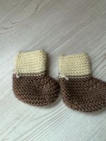 Handmade Baby krabbelschuhe Wollschuhe braun. Düsseldorf - Gerresheim Vorschau