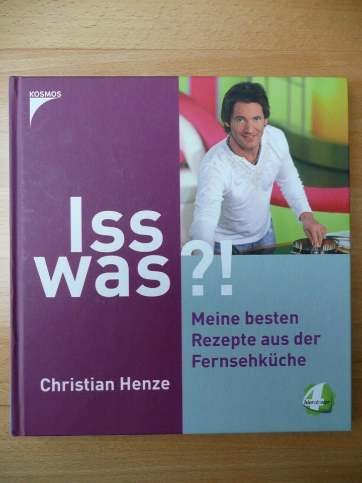 Kochbuch *Iss was?!* Christian Henze Starkoch Sternekoch Band 1 in Weimar