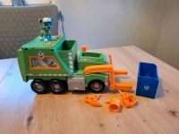 Großer Paw Patrol Rockys Recycling-Truck mit Sammelfigur Müllauto Hessen - Borken Vorschau