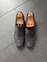 Tod’s Schuhe Wildleder blau Größe 8,5 Westerwaldkreis - Quirnbach Westerwald Vorschau
