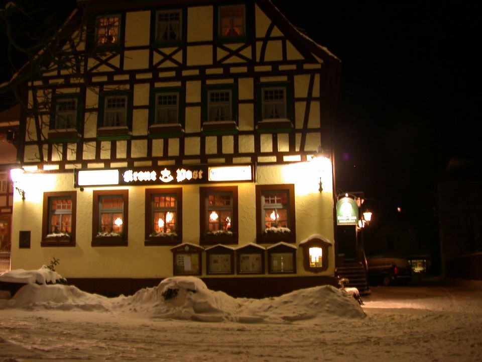 Sehr gepflegtes, traditionsreiches Hotel mit Restaurant „KRONE POST“  in Gersfeld zum 01.11.2024 zu verpachten in Gersfeld