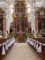 Tüllschmuck für Kirche Hochzeit Bayern - Hausen bei Würzburg Vorschau