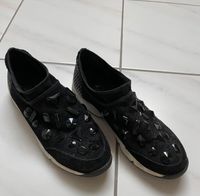 ausgefallene Sneaker Schuhe ‼️ Schwarz Gr. 40 Hessen - Erlensee Vorschau