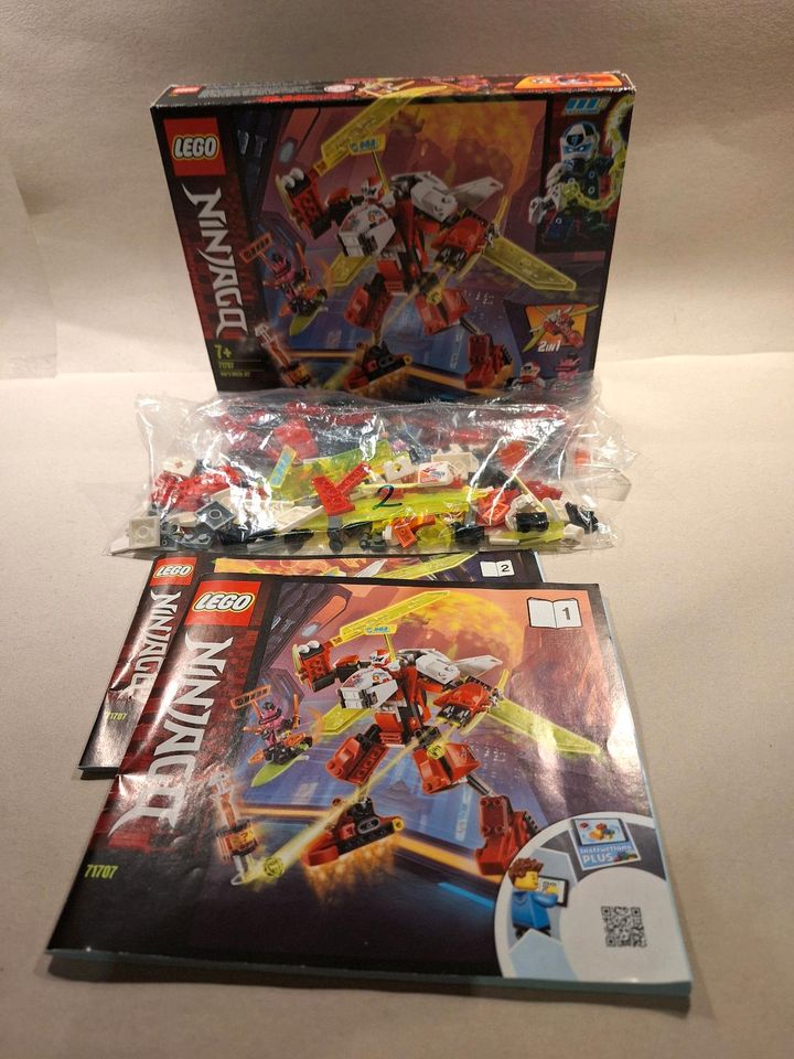 Lego Ninjago 71707 Kais Mech Jet 2in1 WIE NEU in OVP in Ochtrup