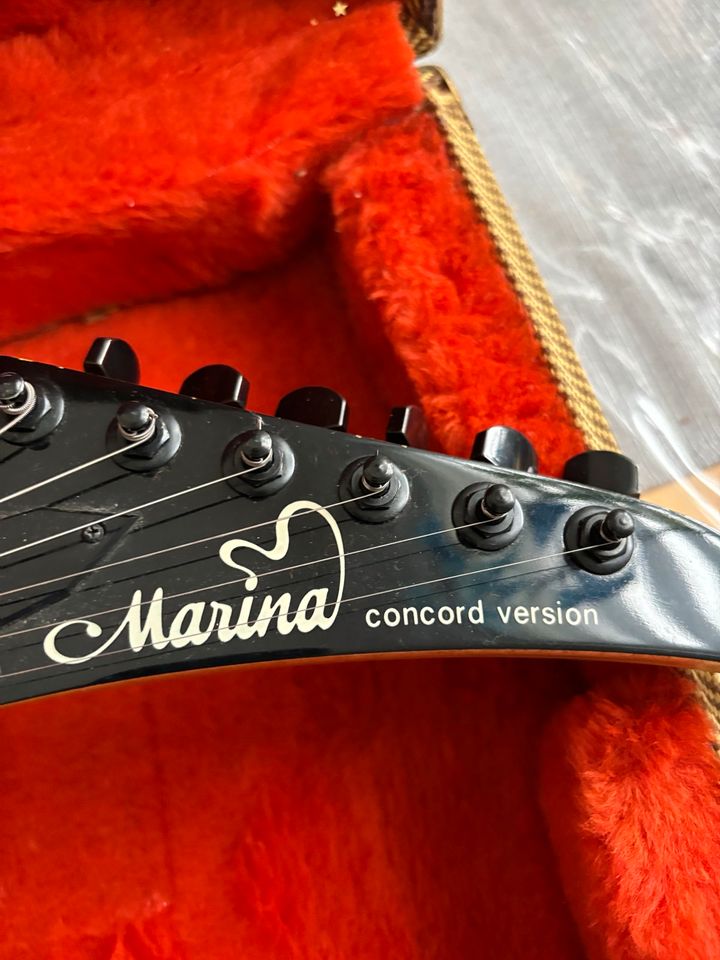 E Gitarre Marina Concord Version in weiß in Aalen