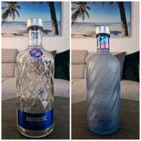 2 x Absolut Vodka Flasche Limited Edition leer Hessen - Wiesbaden Vorschau