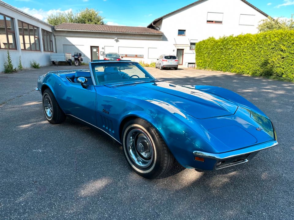 Corvette C3 Stingray Cabrio, Schalter, Oldtimer, Match.Nr in Pfeffenhausen