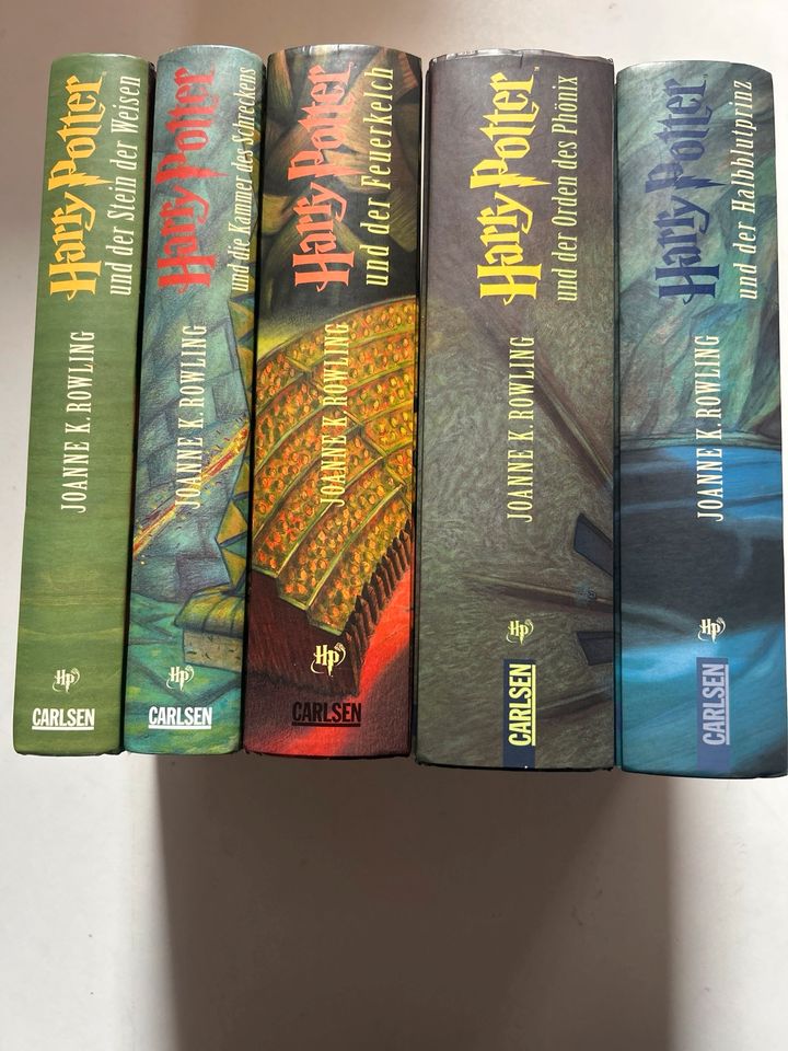 Harry Potter Bücher hardcover 4 Stück in Fredersdorf-Vogelsdorf