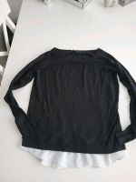 Pulli mit Blusenansatz M 40/42 schwarz weiß pullover Übergang Baden-Württemberg - Giengen an der Brenz Vorschau