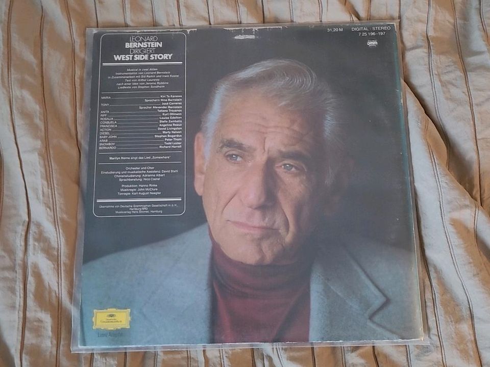 West Side Story, Doppel Vinyl Schallplatte - Leonard Bernstein in Vechta