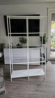IKEA Regal VITTSJÖ 100x175 cm mit Glasplatten Farbe weiß Bayern - Gablingen Vorschau