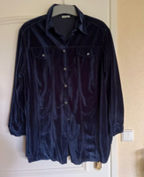 Ulla Popken Selection Bluse Blusenjacke blau in Größe 46/48 Schleswig-Holstein - Seth Holstein Vorschau