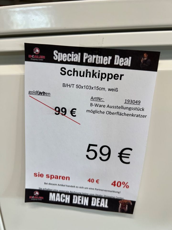 Schuhkipper / Schuhschrank / Schrank statt 99,-€ in Zeitz