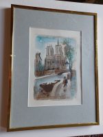 Aquarell - NOTRE DAME - von Lucien Desmedt  1919 - 1993 Brandenburg - Fürstenwalde (Spree) Vorschau