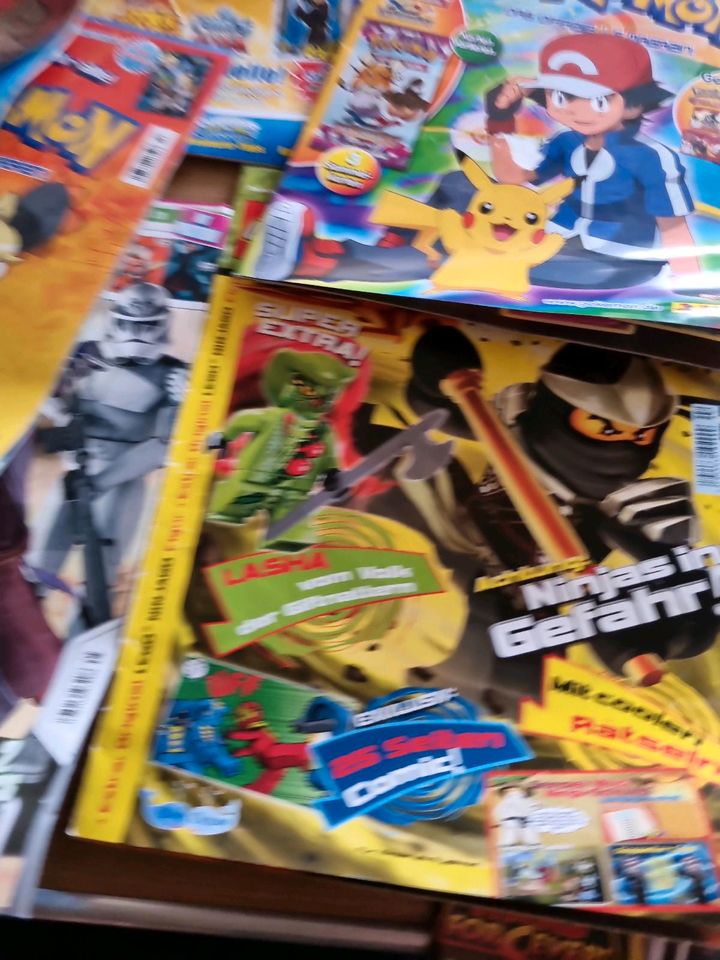 Alte Starwars/ Pokemon/ Lego Zeitschriften als Sammelbestellung in Altenburg