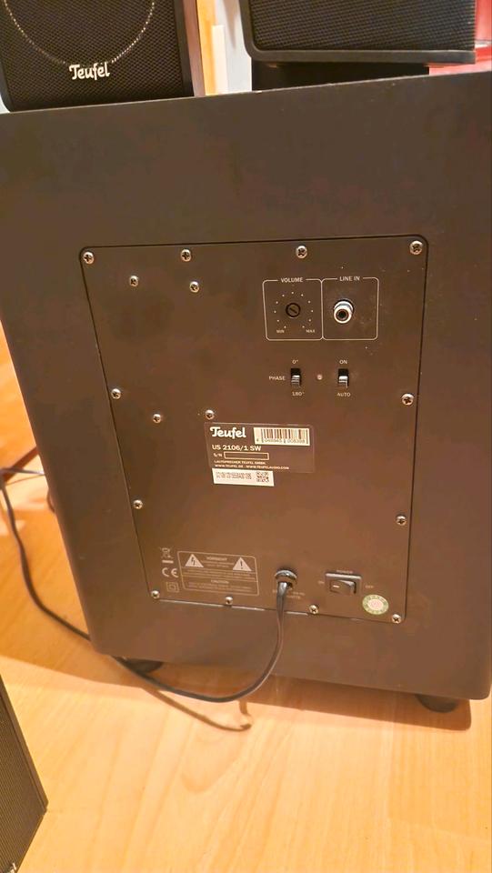 CS 25 MK3 Satelliten Speaker Set + Aktiv Subwoofer US 2106/1 SW in Dreis-Brück