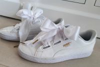 Puma Basket Damen Sneaker Schuhe Lack Weiß 38 Neuwertig Nordrhein-Westfalen - Erkrath Vorschau