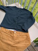 Set 2: Mexx Cord Rock cognac + Cardigan navy 36 S damen München - Bogenhausen Vorschau