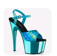 Adore Pleaser High Heels türkis aqua Plateau Nordrhein-Westfalen - Düren Vorschau