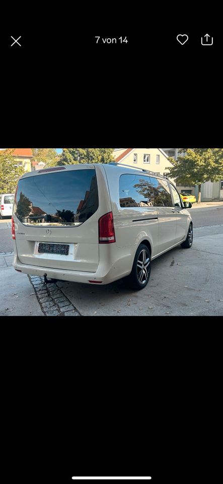 Mercedes-Benz V Klasse extra lang Farbe kieselgrau in Donaueschingen