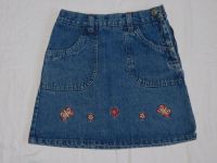 Jeansrock mit Stickereien von Mary Anne Gr. 116 - denim Hannover - Ricklingen Vorschau