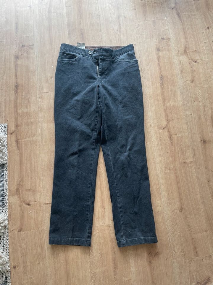 Herren Hose Jeans Roberto lorini gr 46 schwarz in Zwickau