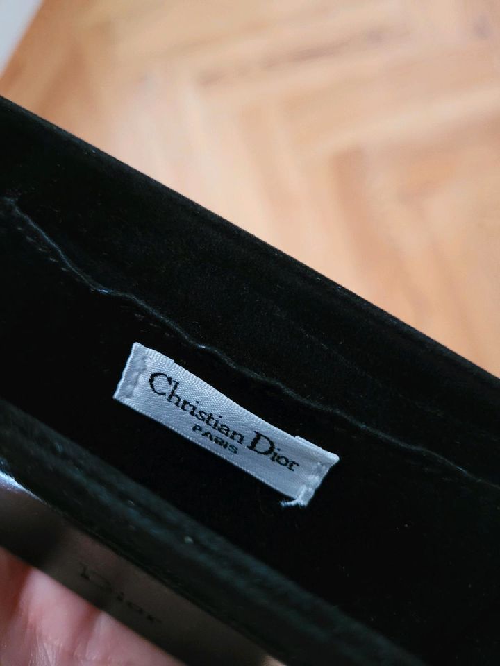 Christian Dior Vintage Brillen Etui Case Schwarz in München