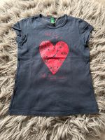 T-Shirt Mädchen Benetton 140 Sommer Shirt top Hessen - Nidda Vorschau