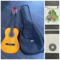 Gitarre Startone CG 851 3/4 mit Hülle und Noten Saarland - Schwalbach Vorschau