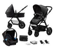 Kinderkraft Kinderwagen 3 in 1 MOOV Kinderwagenset Schwarz Niedersachsen - Scheeßel Vorschau