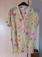 Gina Benotti Gr. 40 M Gelb Bluse Oberteil Blumen Shirt Pastell Leipzig - Schönefeld-Abtnaundorf Vorschau