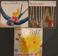 Kinderschallplatten Singles DDR Kindergeschichten Stk.3€ Sachsen - Seifhennersdorf Vorschau