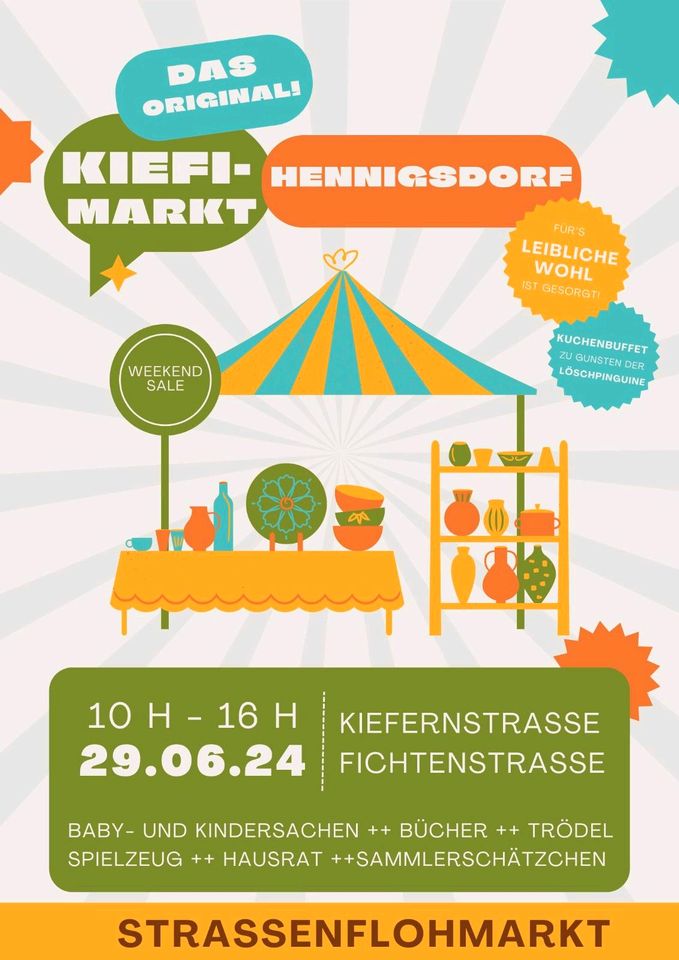 Flohmarkt-Artikel diverser Art Hennigsdorf in Hennigsdorf