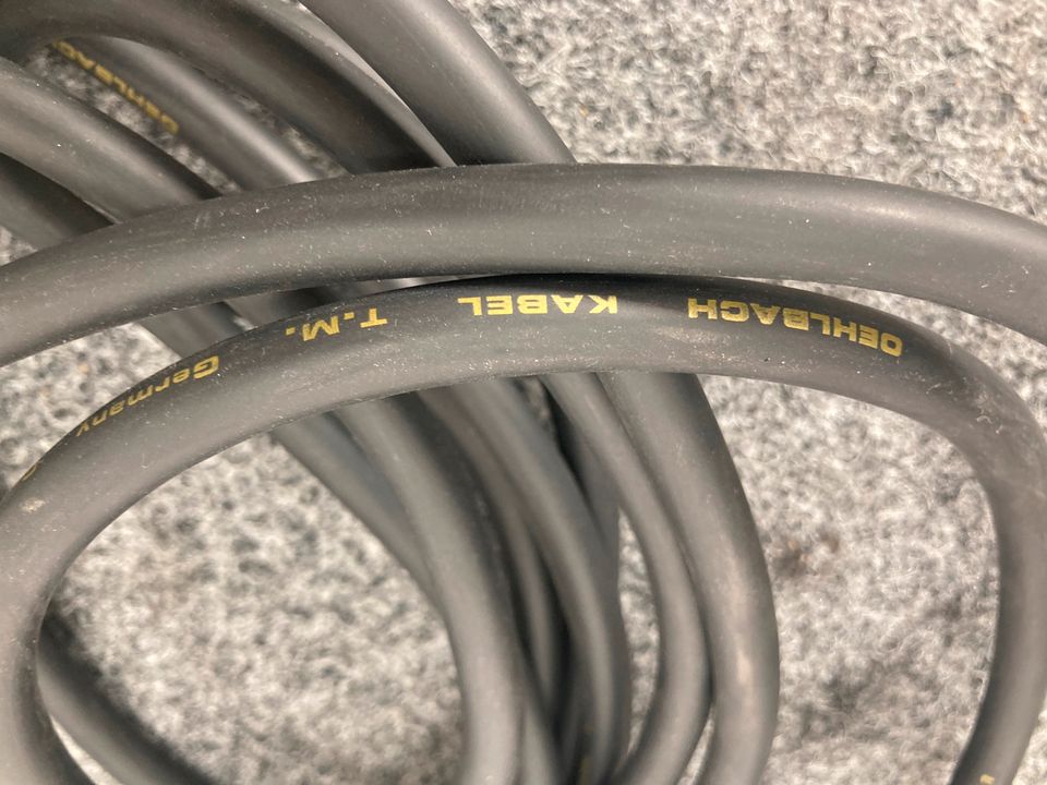 OEHLBACH GERMANY COMPONENT VIDEO CABLE 6m RGB KABEL VERGOLDET in Berlin