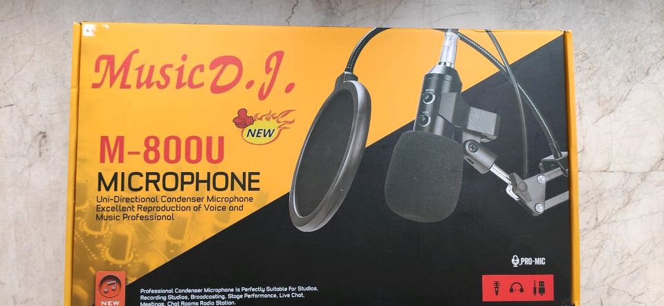 Microphone M-800U in Landshut