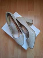 goldene Pumps mit Glitzer, Gr. 37, neu, ungetragen Bayern - Töpen Vorschau
