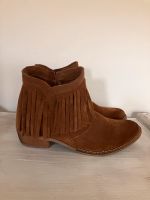 Marco Tozzi Western Stiefeletten in cognac Gr. 39 Hessen - Schmitten Vorschau