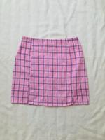 Minirock Rock kleiner Schlitz pink kariert XS Brandenburg - Strausberg Vorschau