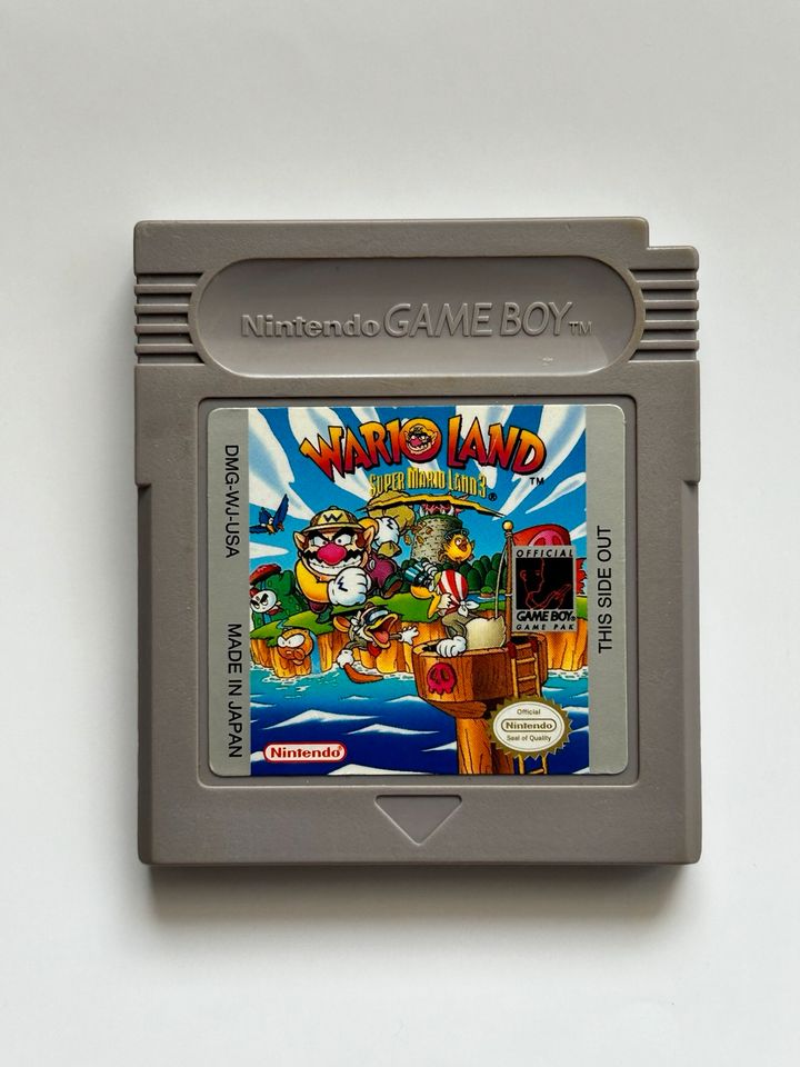 Gameboy Wario Land Super Mario Land 3 in Gera