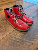 Damenschuhe Rieker Gr.38 Lackleder Rot Köln - Köln Buchheim Vorschau