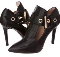 Lodi High Heels Pumps mit Goldschnalle, Leder schwarz, Gr.41 neu! Dresden - Blasewitz Vorschau