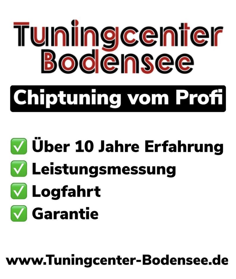 Chiptuning Softwareoptimierung BMW Audi Mercedes Ford VW SEAT in Radolfzell am Bodensee