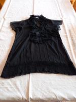 Bluse T-Shirt schwarz transparent M Pimkie Hessen - Breuna Vorschau