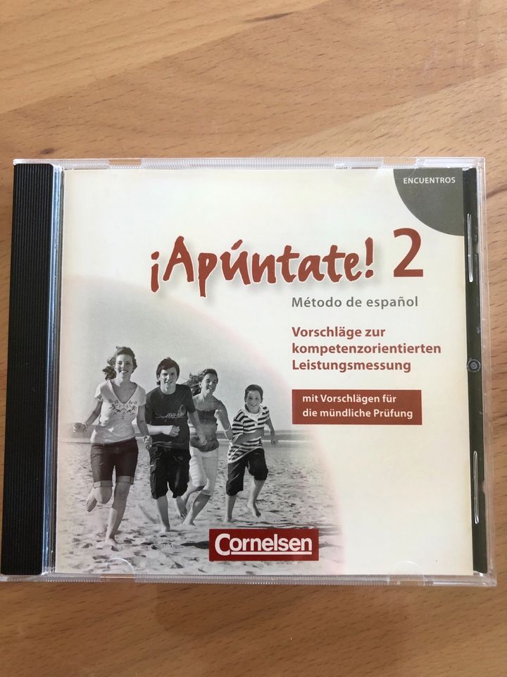 Apuntate 2, CD mit Klassenarbeiten, Lehrerfassung in Biebergemünd